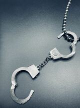 Jean-Paul GAULTIER ジャンポールゴルチェ/vintage Collection sample Handcuffs pendant necklace_画像7