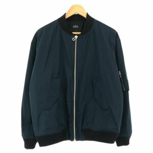 A.P.C アーペーセー リバーシブルMA-1ブルゾン ネイビー メンズ IT0JGH5Y1KBI