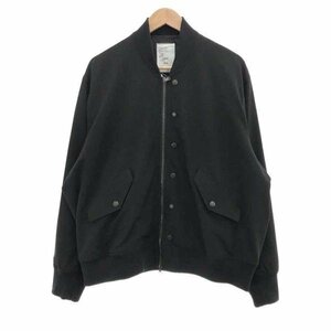 SHAREEF シャリーフ STUDIOUS別注 EX.BLOUSON バック刺繍ブルゾン ブラック サイズ:1 メンズ ITHI5IW2NKYG