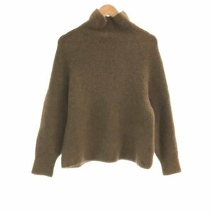 SAYAKA DAVIS サヤカ デイヴィス 18AW Highneck Sweater ハイネックモヘヤニットセーター ブラウン サイズ:F レディース ITEM8AEJ0XXJ