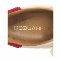 DSQUARED2 ディースクエアード 刺繍デザインローカットスニーカー ホワイト サイズ:37.5 レディース ITEI8CU8SW3G_画像5