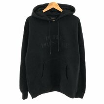 SYNTHESIZE シンセサイズ PUBLIC PRESSURE HOODIE プルオーバースウェットパーカー ブラック サイズ:XL メンズ ITTQ5X7Z2DB4_画像1