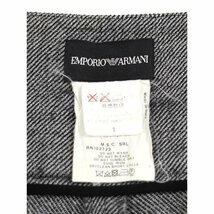 EMPORIO ARMANI エンポリオアルマーニ 09AW カシミヤ混ウールキュロットパンツ グレー サイズ:38 レディース ITP5EWFL23FK_画像3