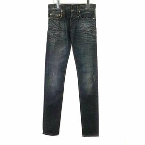 Dior HOMME Dior Homme 10SS Griffith Park Griffith park повреждение обработка Denim брюки индиго голубой размер :26 ITFYGGWBMAXC