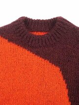 JIL SANDER ジルサンダー 21AW Ellsworth Kelly Intarsia Mohair Knit Sweater バイカラーニットセーター ITJDO52T3O1K_画像4