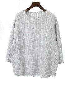 Porter Classic ポータークラシック 19SS SASHIKO SUPER LIGHT SWEAT スーパーライトスウェットトレーナー ホワイト 3 ITK286FRL0WK