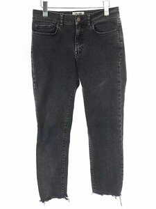 Acne Studios Acne s Today oz THIN USED NOIR б/у обработка обтягивающие джинсы брюки серый 30 ITVCA9P5WVPQ