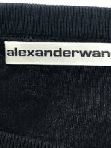 ALEXANDER WANG アレキサンダーワン ロゴプリントポケットTシャツ ブラック XL ITDGE86IQUA6_画像3