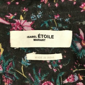 ISABEL MARANT ETOILE イザベルマラン エトワール 21AW MAELYS DRESS フローラルプリント ドレスワンピース ミックス 36 ITMFPHCNIFUEの画像3