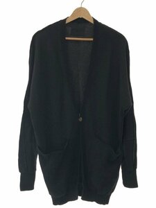 DEVOA デヴォア 23SS Cardigan cotton オーバーサイズコットンカーディガン ブラック 2 IT4S89M6WN8K