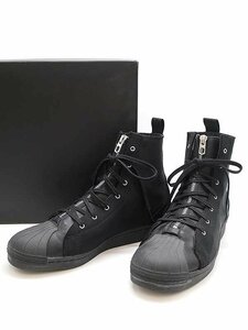 YOHJI YAMAMOTO adidas ヨウジヤマモト アディダス YY ZIPPER STAR MID スニーカー F34294 ブラック 26cm ITD0PPC920R9