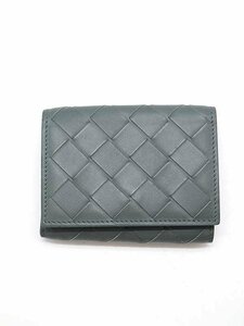 BOTTEGA VENETA ボッテガヴェネタ イントレチャート2つ折りミニウォレット グレー IT8VRFRYQHXU