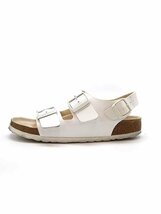 BIRKENSTOCK ビルケンシュトック MIRANO ミラノ サンダル ホワイト 37 ITJ7KR0ENZZK_画像2