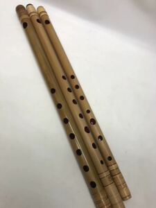 【美品】3本セット　横笛 篠笛　和楽器 明鏡