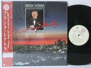 帯LP★フランク・シナトラ Frank Sinatra With Quincy Jones And Orchestra L.A. Is My Lady (オルガンバー/シュリンク美品)