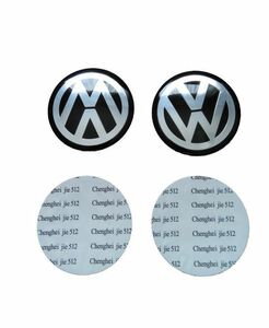 ☆送料無料☆ フォルクスワーゲン VW ホイールセンターキャップ シール 65mm ４枚s