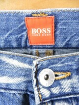 001a2◆ダメージ加工◆78cm◆HUGO BOSS ヒューゴボス デニムジーンズ ジーパン W30/デニムパンツ/トラッド/メンズ/男性/紳士_画像8