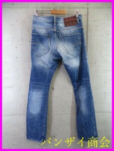 5211m22◆ユーズド加工◆80cm◆G-STAR RAW ジースターロウ デニムジーンズ ジーパン W30/デニムパンツ/ジャケット/ブルゾン/コート/シャツ