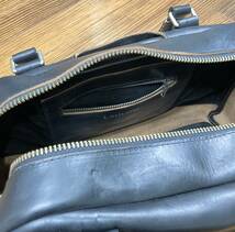 USA製　ボストンバッグLAULOM by CORONADO LEATHER[ローロムbyコロナドレザー] CHROMEXCEL GYM BAG #20 クロムエクセル black _画像7