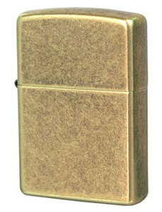 Zippo ジッポライター Antique Brass 201FB メール便可