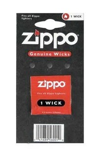 Zippo ジッポライター 消耗品 ウィック 芯 1本入 メール便可
