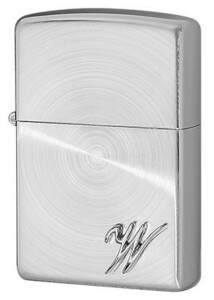 Zippo ジッポライター イニシャルシリーズ SSP-W メール便可