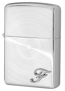 Zippo ジッポライター イニシャルシリーズ SSP-F メール便可