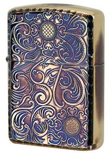 Zippo ジッポライター Antique Floral （C）BRイブシ