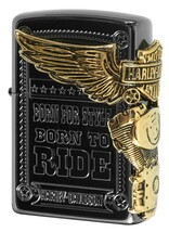 Zippo ジッポライター 日本限定Zippo Harley Davidson ハーレーダビッドソン HDP-48_画像1