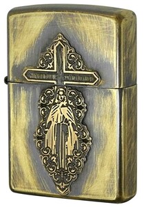 Zippo ジッポライター Metal Maria メタルマリア ユーズドブラス メール便可