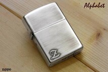 Zippo ジッポライター The alphabet アルファベット Z 80034 メール便可_画像3