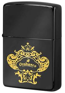 Zippo ジッポライター Orobianco Logo オロビアンコ ロゴデザイン ブラック ORZ-003 BK