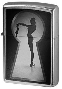 Zippo ジッポライター SEXY GIRL セクシーガール Key Hole Lady Z207-098027 メール便可