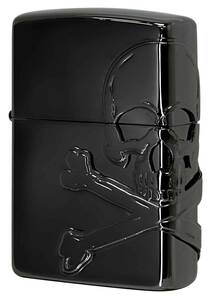 Zippo ジッポライター SKULL Metal Black Nickel スカルメタル ブラックニッケル 2BN-SKULL