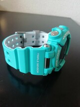 極美品 限定 フロッグマン マスターインマリングリーン GWF-D1000MB-3JF 電波ソーラー FROGMAN G-SHOCK_画像6