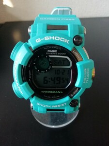 極美品 限定 フロッグマン マスターインマリングリーン GWF-D1000MB-3JF 電波ソーラー FROGMAN G-SHOCK