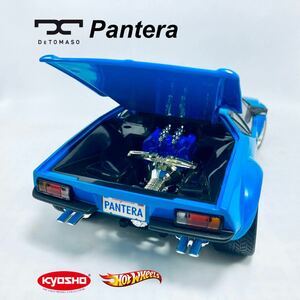 磨き処理済み MATTEL HOT WHEELS 1/18 1980年型 デトマソ パンテーラ GT5 京商扱い輸入モデル