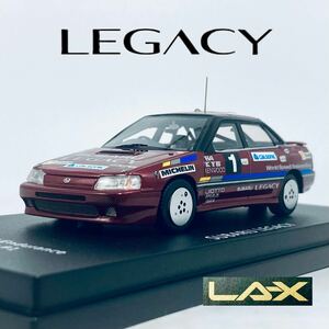 LCPコーポレーション LA-X 1/43 1989年型 スバル レガシィ アリゾナ 10万キロ世界速度記録樹立車 L43020