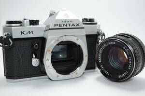 【外観並級】PENTAX KM SMC PENTAX 55mm F1.8 ペンタックス　#t8523