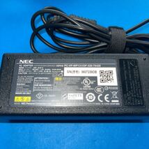 〒　NEC　　 ADP91B 　　PC-VP-WP131　　 19V 3.42A 外径5.5mm 内径2.5mm ７日間保障　匿名配送　送料込み_画像2