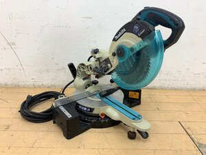 ★中古現状★マキタ makita 165mmスライドマルノコ LS0611FL 本体 100V 50/60Hz 墨線レーザー LEDライト 大工 電動工具 丸のこ 動作OK)倉b