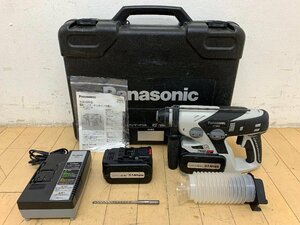 ★中古美品★パナソニック Panasonic 充電ハンマードリル EZ7880LZ2S 本体/ケース/充電器/バッテリー2個 EZ9L81 DC28.8V ハンマドリル)倉b