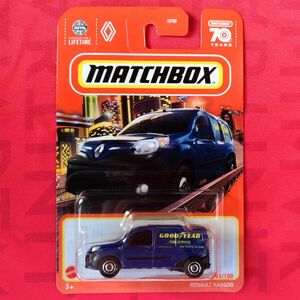 ルノー カングー RENAULT KANGOO マッチボックス MATCHBOX グッドイヤー GOODYEAR