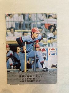 プロ野球カード　山本浩二　838 広島東洋カープ　カープ　山本浩司