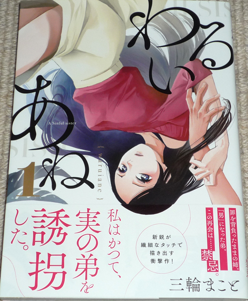 Comic Waliane Tome 1 Livre dédicacé de Makoto Miwa avec illustrations manuscrites / Big Comics Shogakukan, des bandes dessinées, produits d'anime, signe, Peinture dessinée à la main