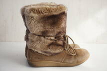 Columbia/コロンビア*25ｃｍ* WILLOW BOOT/ウィロー ファー付きショートブーツ/靴*　_画像1