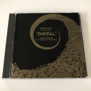 B21085　CD（中古）ベート―ヴェン 交響曲第9番ニ短調 作品125「合唱」　ロリン・マゼール指揮　クリーヴランド管弦楽団　35DC34