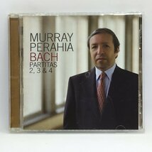 マレイ・ペライア / バッハ：パルティータ第2番、第3番、第4番 (CD) 88697-22697-2 MURRAY PERAHIA_画像1