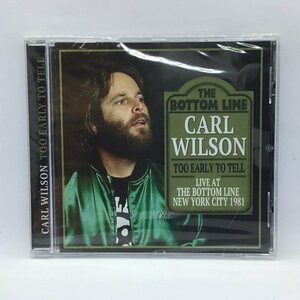 未開封 ◇ CARL WILSON / TOO EARLY TO TELL (CD) HB003　カール・ウィルソン