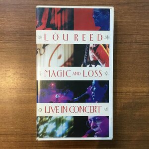 ルー・リード / マジック・アンド・ロス～ライヴ・イン・コンサート ○VHS WPVP-9088　LOU REED / MAGIC AND LOSS LIVE IN CONCERT